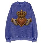 Claddagh  - Vintage Sweatshirt