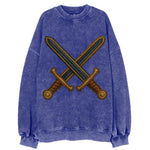 Crossed Swords  - Vintage Sweatshirt