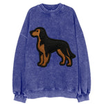 Gordon Setter - Modern setter silhouette - Vintage Sweatshirt