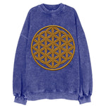 Flower of Life  - Vintage Sweatshirt