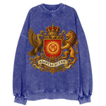 Kyrgyzstan Tunduk Emblem  - Vintage Sweatshirt