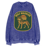 Wolf Warrior  - Vintage Sweatshirt