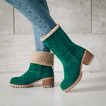 Cl��mence | Mid-Height Wool Boots
