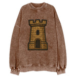 Castle Tower  - Vintage Sweatshirt