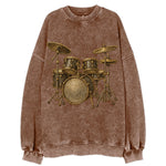 Drum Kit  - Vintage Sweatshirt