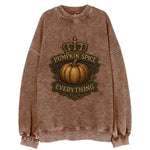 Pumpkin Spice Everything  - Vintage Sweatshirt