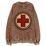 Medical Cross  - Vintage Sweatshirt
