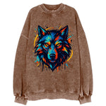 Alpha Wolf Leader  - Vintage Sweatshirt