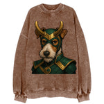 Fox Terrier Loki  - Vintage Sweatshirt