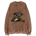 River Otter  - Vintage Sweatshirt