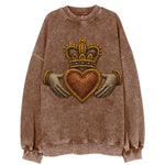 Claddagh  - Vintage Sweatshirt