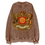 Kyrgyzstan Tunduk Emblem  - Vintage Sweatshirt