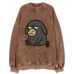 The Donky Judging Silently - Vintage Sweatshirt