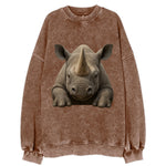 Rhinoceros  - Vintage Sweatshirt