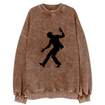 Tap dancer dramatic step - Vintage Sweatshirt