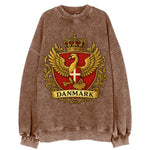 Denmark Heritage Badge  - Vintage Sweatshirt