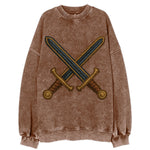Crossed Swords  - Vintage Sweatshirt