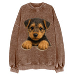 Airedale Terrier  - Vintage Sweatshirt