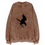 Hawk diving for prey - Vintage Sweatshirt