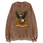 Chile Andean Condor Emblem  - Vintage Sweatshirt