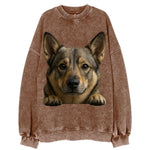 Swedish Vallhund  - Vintage Sweatshirt