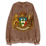Equatorial Guinea Silk Cotton Tree Emblem - Vintage Sweatshirt