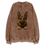 German Shepherd  - Vintage Sweatshirt