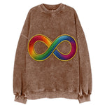 Infinity Symbol  - Vintage Sweatshirt