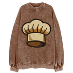 Chef Hat  - Vintage Sweatshirt