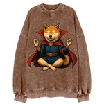 Shiba Inu Doctor Strange  - Vintage Sweatshirt