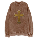 Alpha Omega Cross  - Vintage Sweatshirt