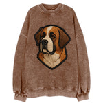 Saint Bernard - Modern gentle giant desi - Vintage Sweatshirt