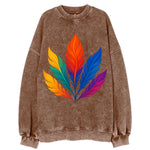 Phoenix Feathers - Each feather a differ - Vintage Sweatshirt