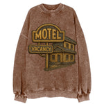 Motel Sign  - Vintage Sweatshirt