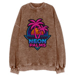 Neon Palms - Vintage Sweatshirt