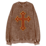 Armenian Cross - Vintage Sweatshirt