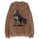 Irish Wolfhound Mystic Hero  - Vintage Sweatshirt
