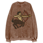 Sagittarius Arrow  - Vintage Sweatshirt