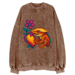 Crested Gecko - Vintage Sweatshirt