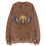 Winged Scarab - Vintage Sweatshirt