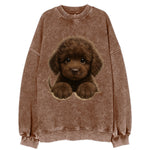Irish Water Spaniel  - Vintage Sweatshirt