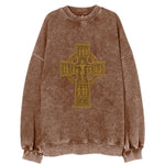 Monasterboice Cross - Vintage Sweatshirt
