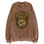 Seas The Day  - Vintage Sweatshirt