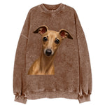 Italian Greyhound  - Vintage Sweatshirt