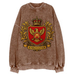 Kyrgyzstan Heritage Badge  - Vintage Sweatshirt