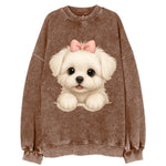 Maltese  - Vintage Sweatshirt