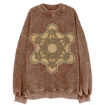 Metatron's Cube  - Vintage Sweatshirt