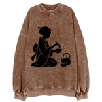 Geisha traditional tea ceremony - Vintage Sweatshirt
