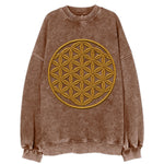 Flower of Life  - Vintage Sweatshirt