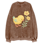 Yellow Chick - Vintage Sweatshirt
